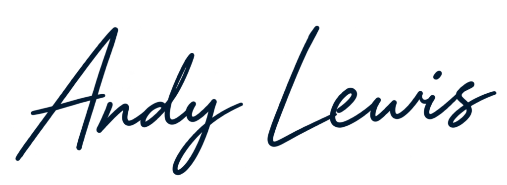 Andy Lewis signature for A Lewis Website Design Marketing, web designer in Crowborough, East Sussex