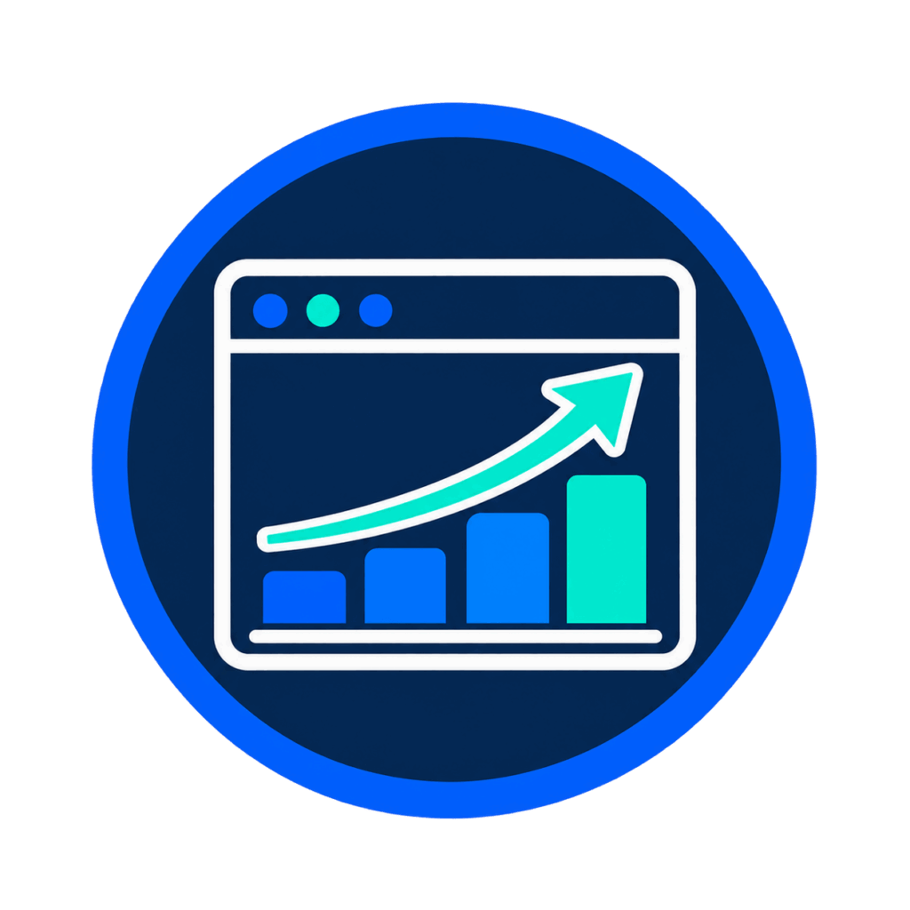 Continuous improvement growth arrow for A Lewis Website Design Marketing in Crowborough, East Sussex