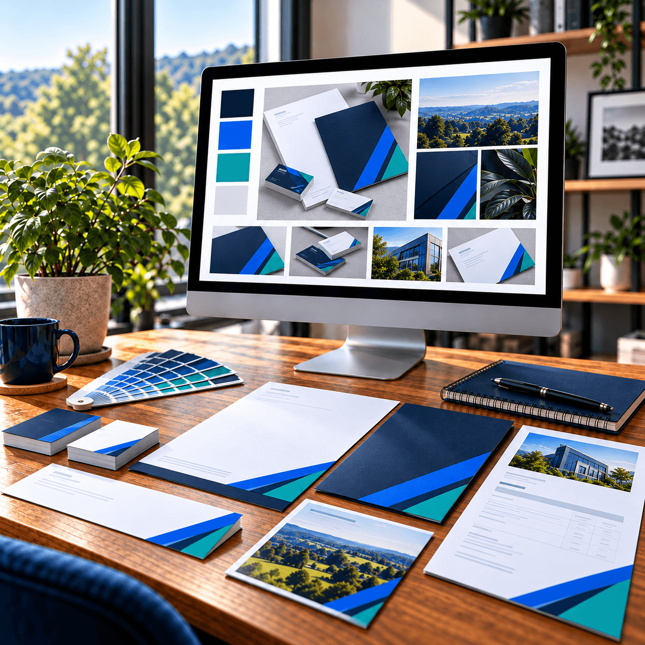 Business stationery and marketing materials by A Lewis Website Design Marketing in Crowborough, East Sussex