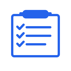 Completed projects clipboard icon for A Lewis Website Design Marketing in Crowborough, East Sussex