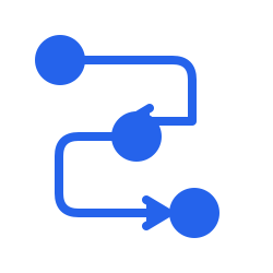 Connected process icon for A Lewis Website Design Marketing in Crowborough, East Sussex