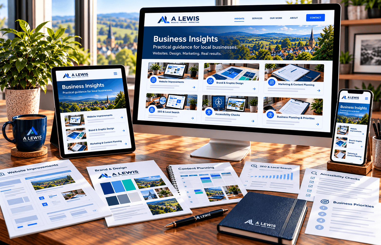 Local business news covering web design, branding, marketing, SEO and accessibility in Crowborough, East Sussex