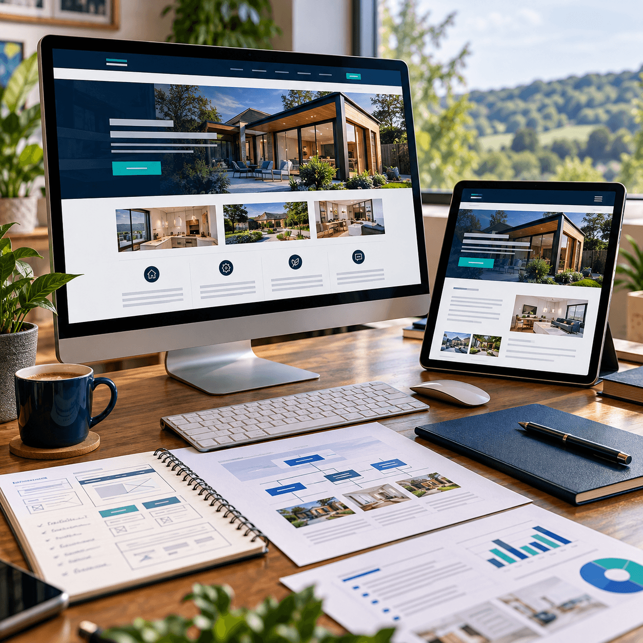 On-page SEO and content optimisation workspace by A Lewis Website Design Marketing in Crowborough, East Sussex
